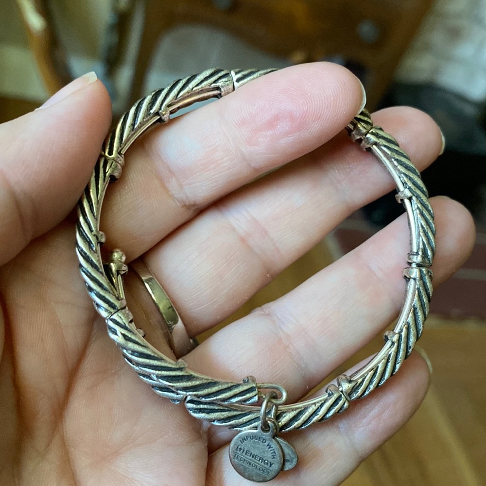 Alex and Ani vintage sixty six infused with energy bracelet PM 504